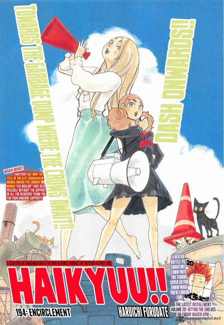 Haikyu!! Chapter 194 page 1