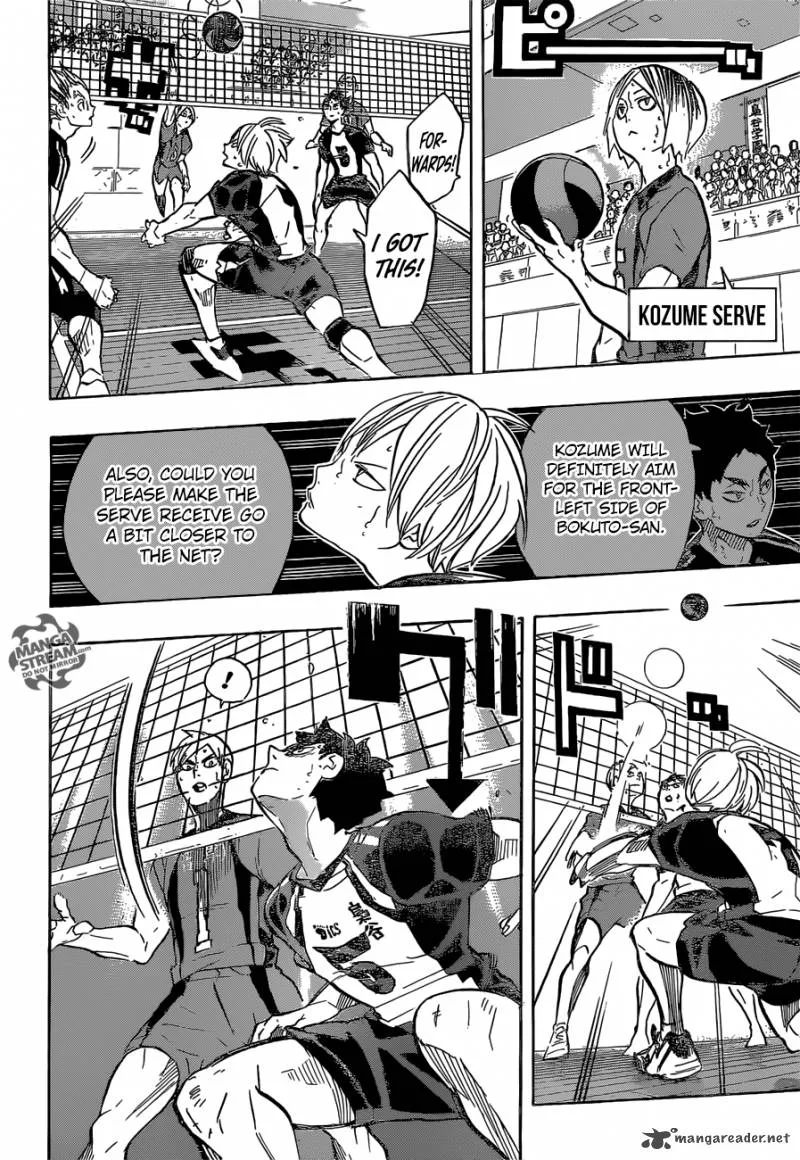 Haikyu!! Chapter 195 page 6