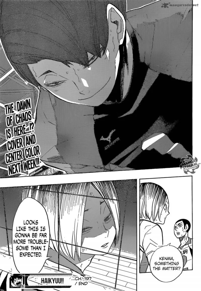 Haikyu!! Chapter 197 page 18