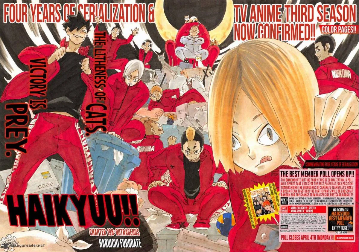 Haikyu!! Chapter 198 page 3