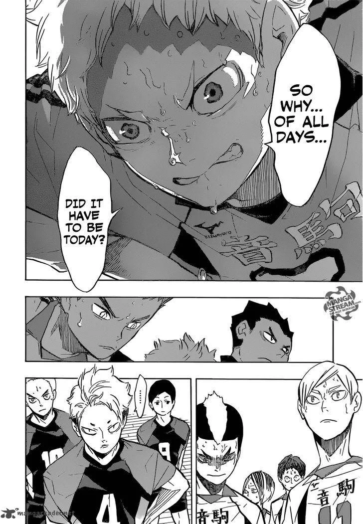 Haikyu!! Chapter 199 page 11