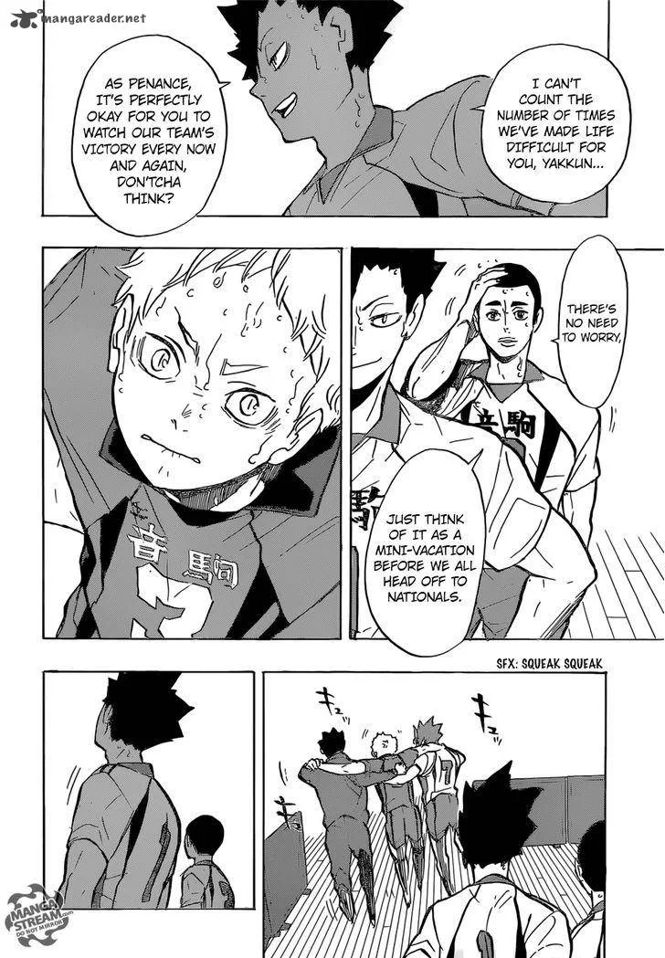 Haikyu!! Chapter 199 page 9