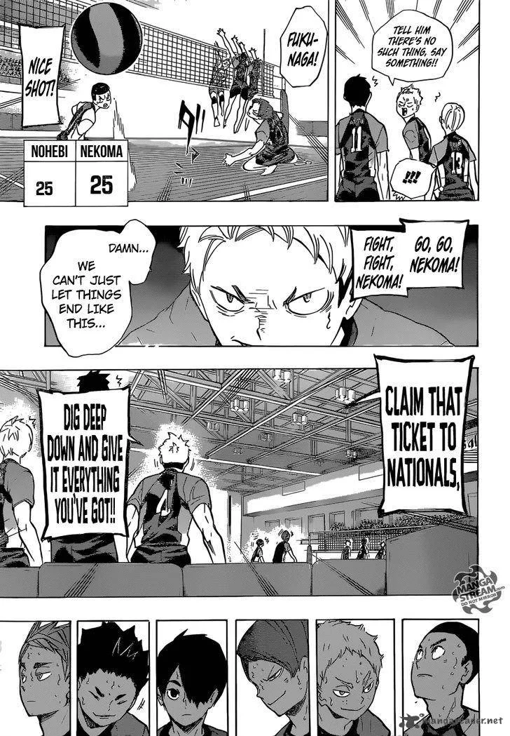 Haikyu!! Chapter 201 page 10