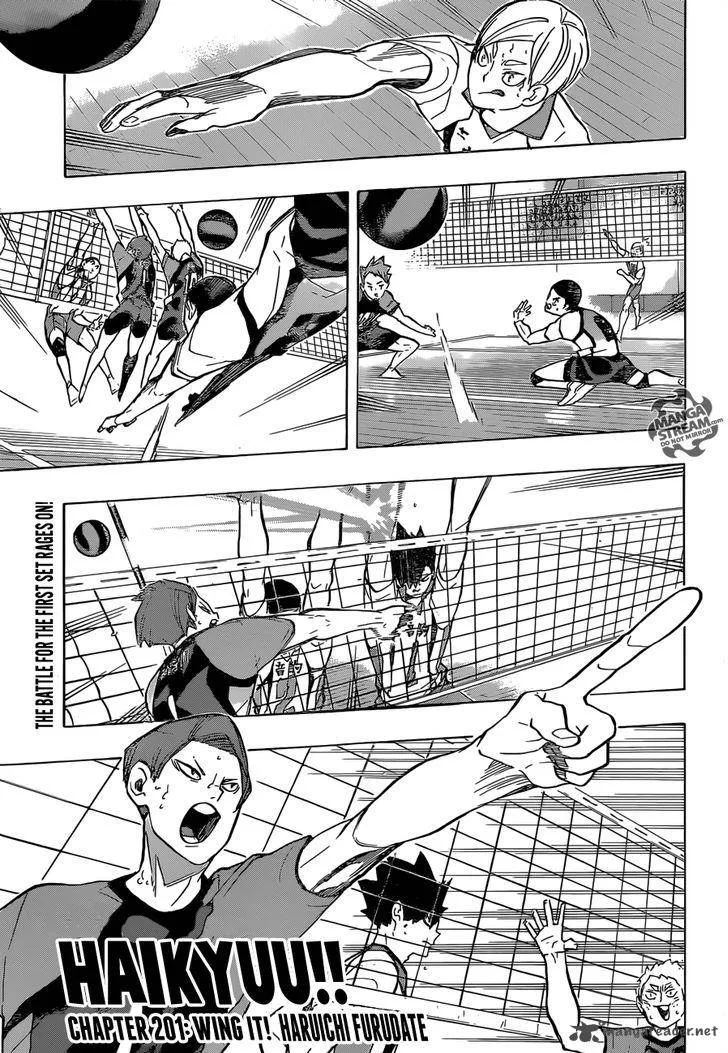 Haikyu!! Chapter 201 page 1