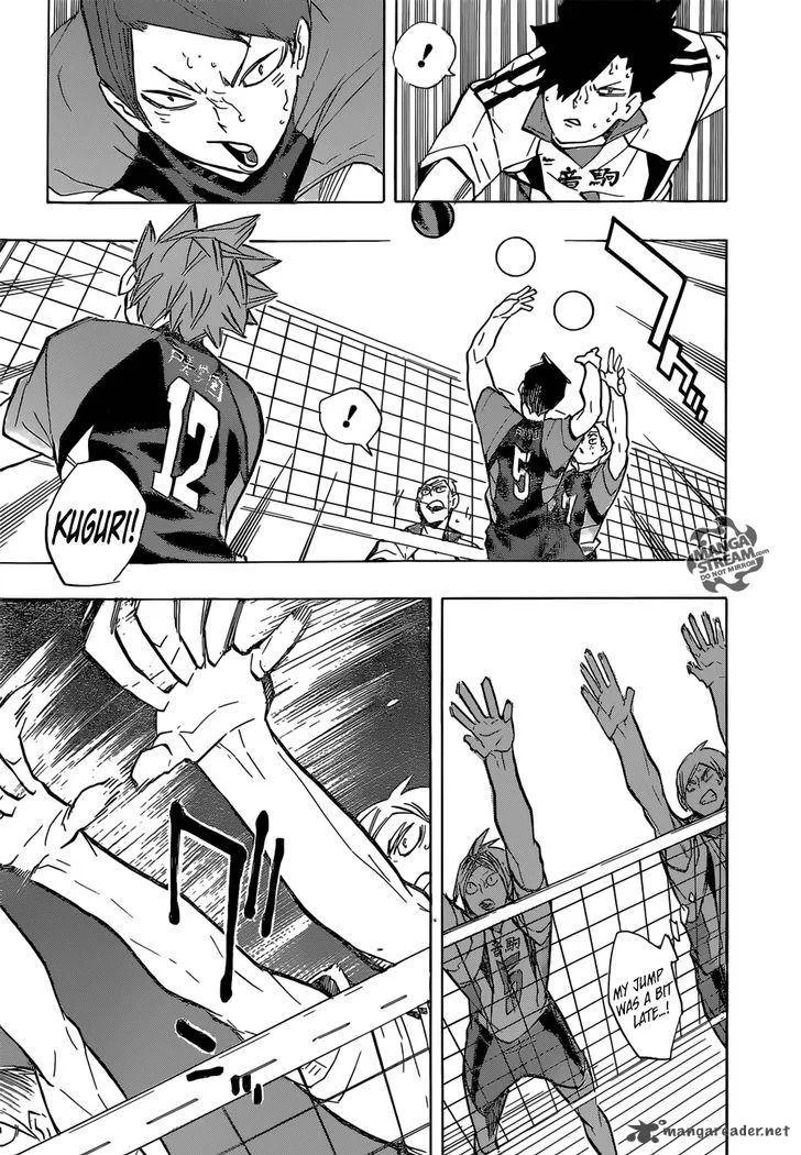 Haikyu!! Chapter 201 page 12