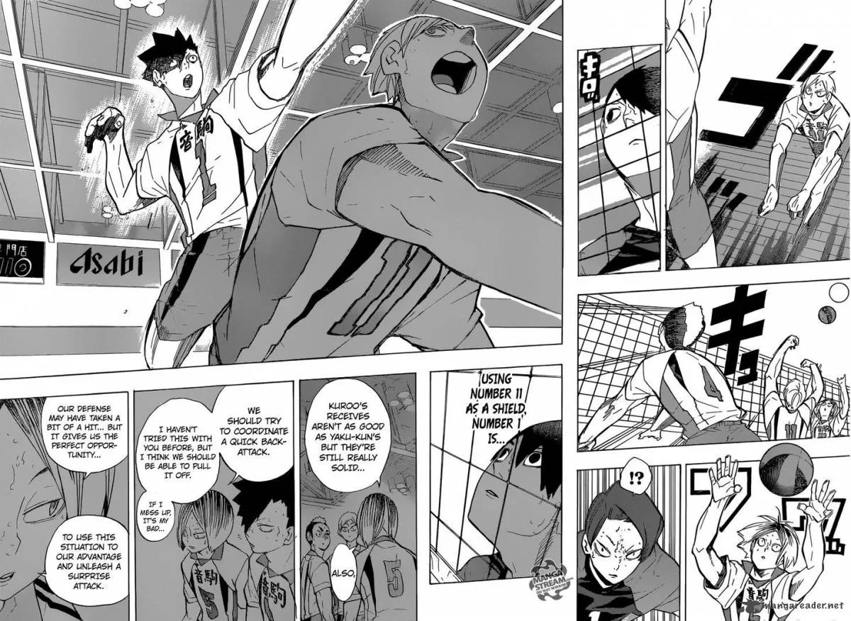 Haikyu!! Chapter 201 page 17