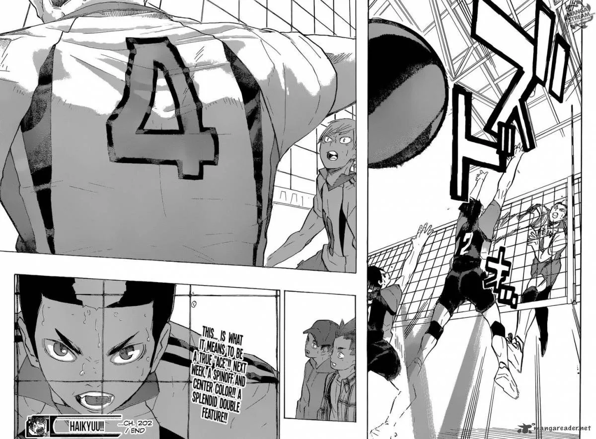 Haikyu!! Chapter 202 page 18
