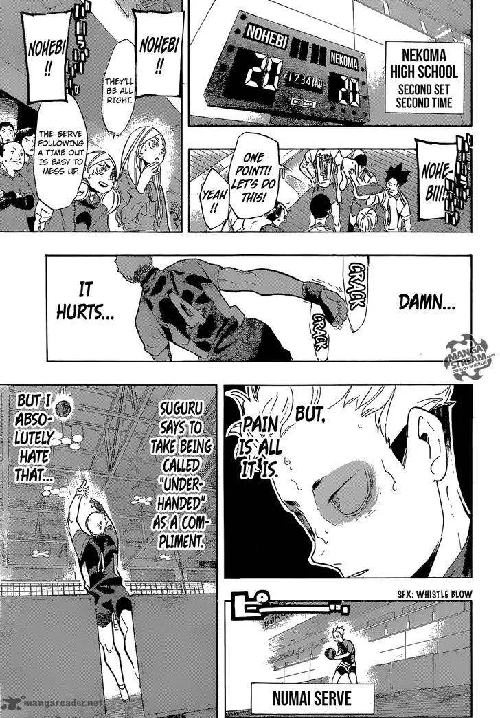 Haikyu!! Chapter 203 page 18