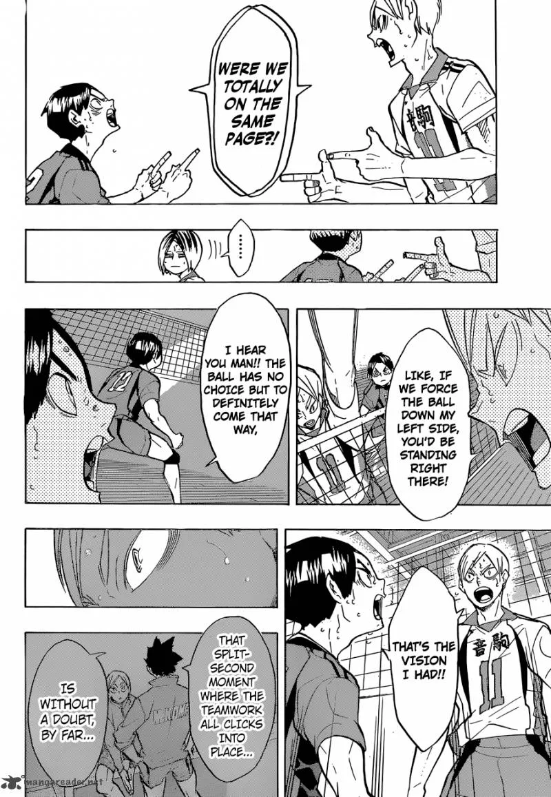 Haikyu!! Chapter 205 page 15