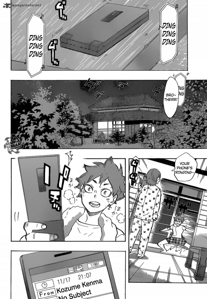 Haikyu!! Chapter 206 page 17