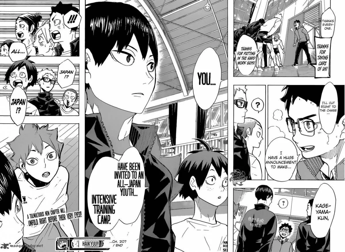 Haikyu!! Chapter 207 page 18