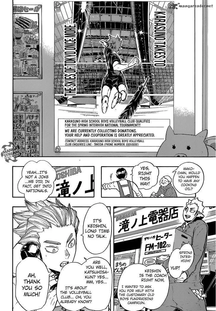Haikyu!! Chapter 207 page 6