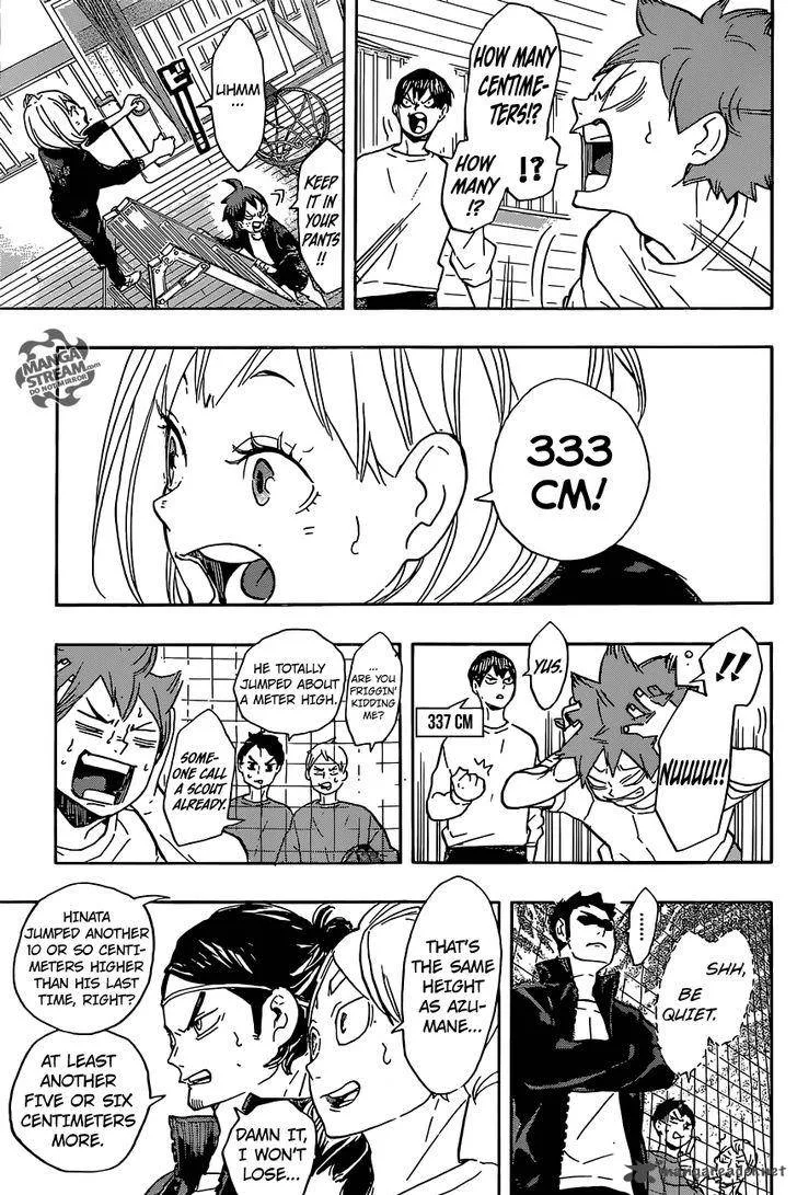 Haikyu!! Chapter 207 page 15