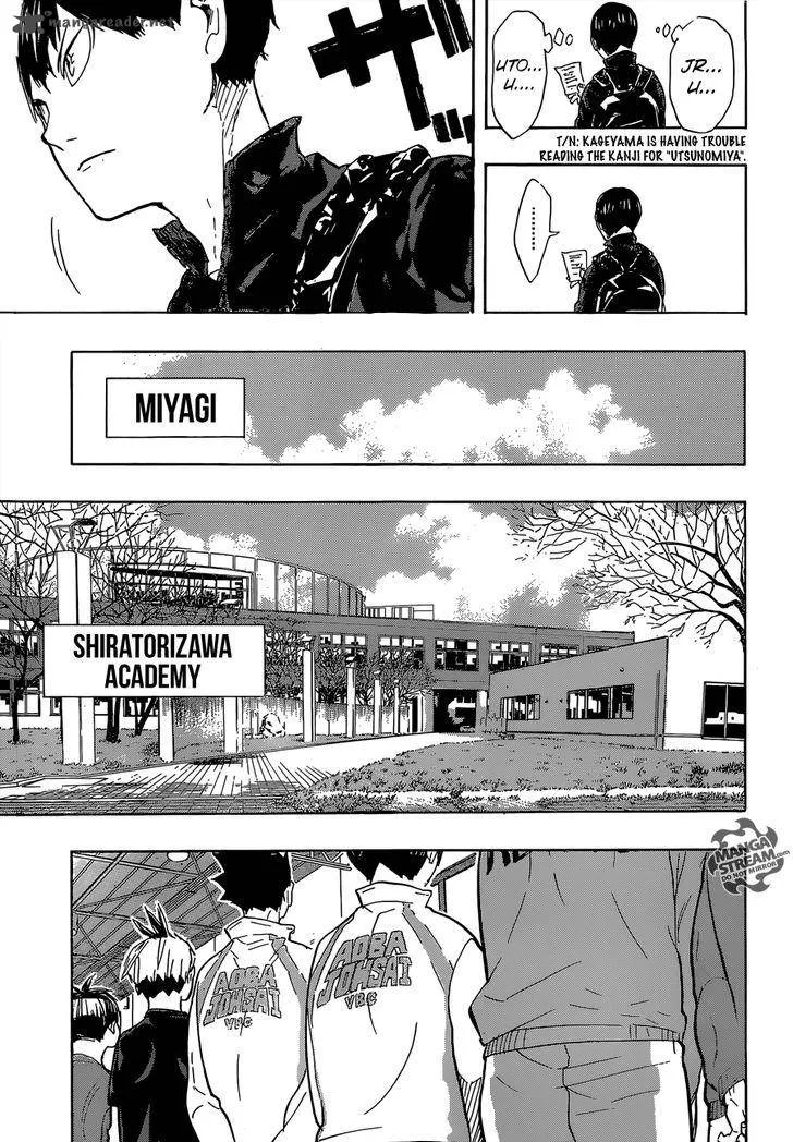 Haikyu!! Chapter 208 page 17