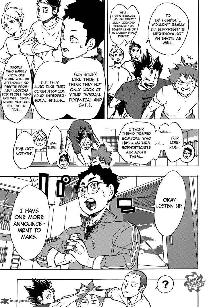Haikyu!! Chapter 208 page 6
