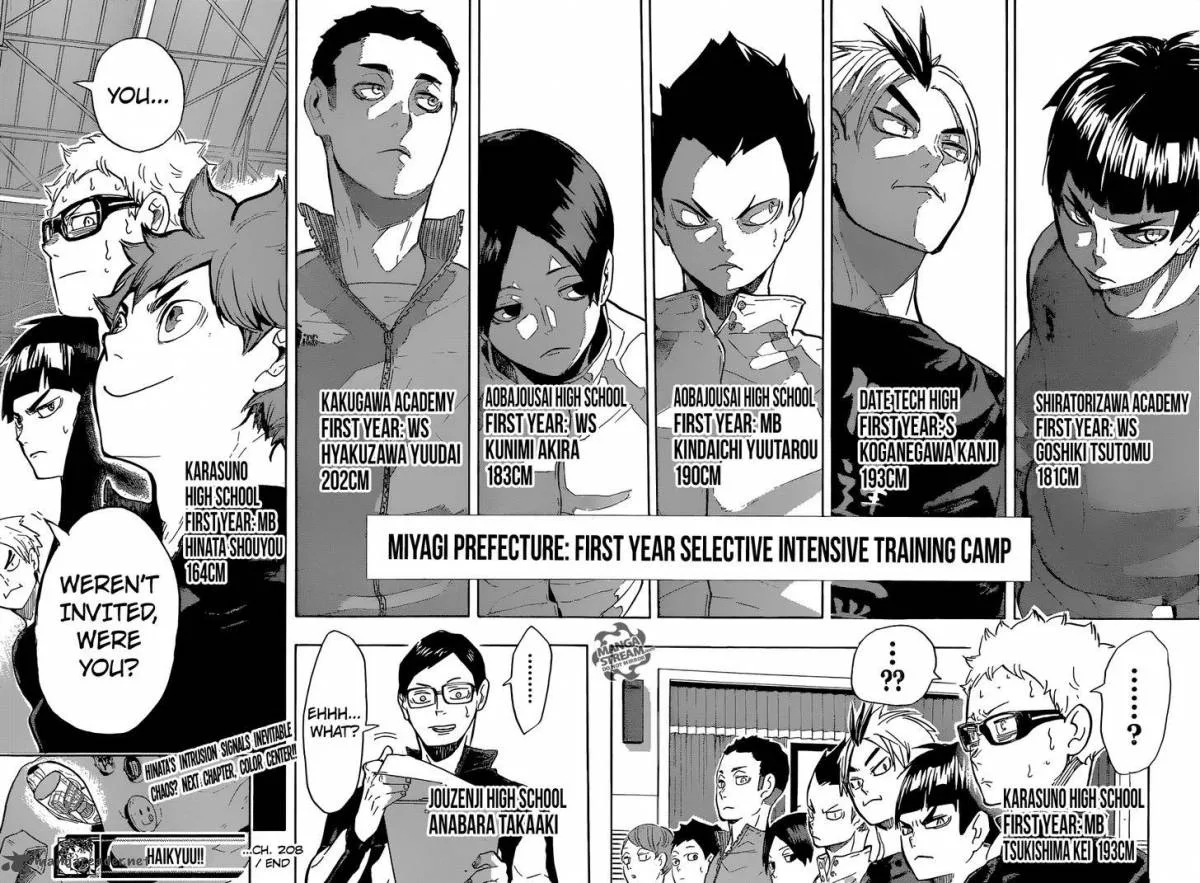 Haikyu!! Chapter 208 page 18