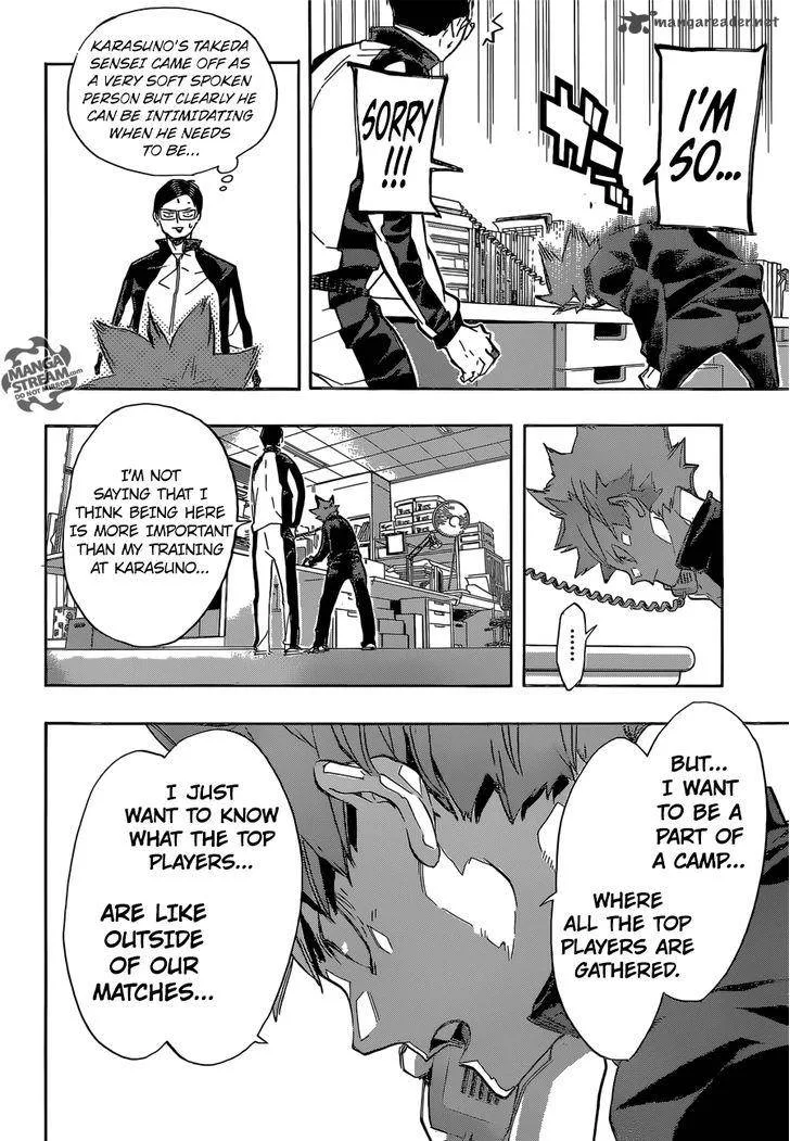 Haikyu!! Chapter 209 page 10