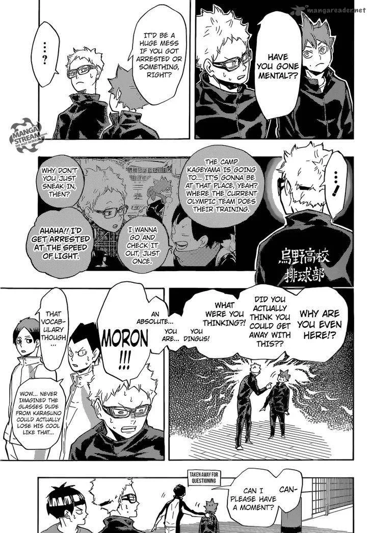 Haikyu!! Chapter 209 page 7