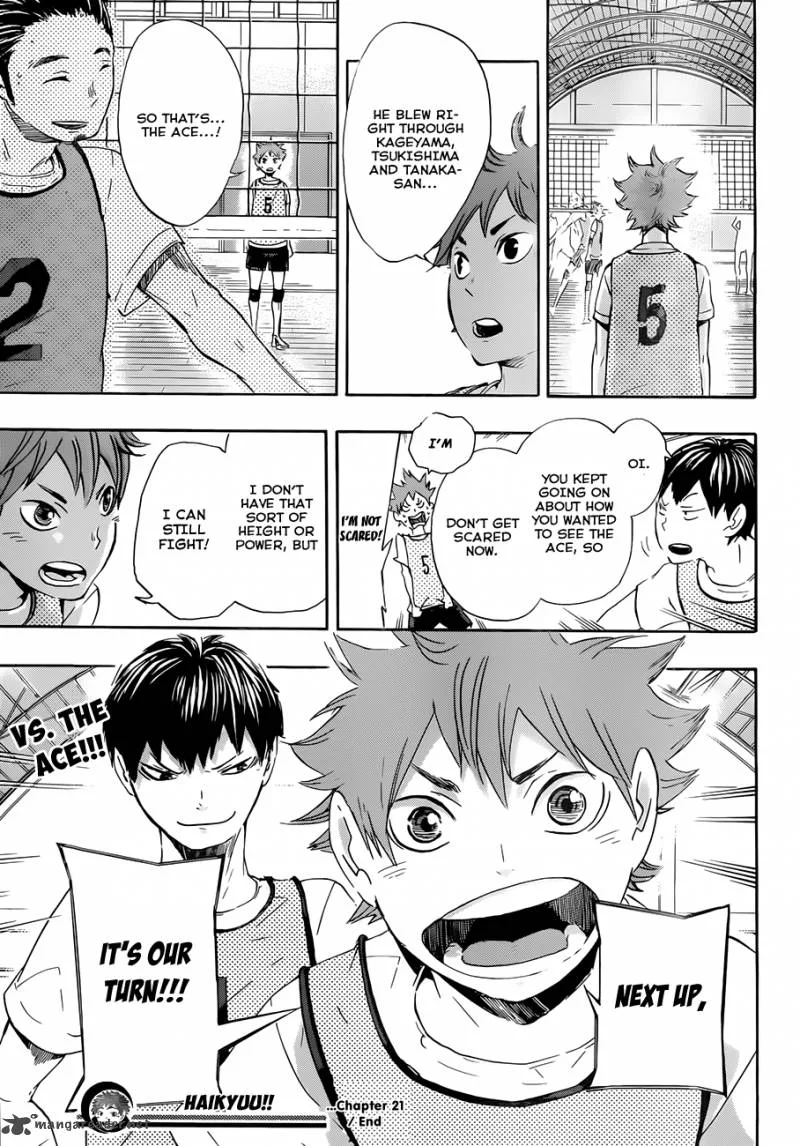 Haikyu!! Chapter 21 page 17