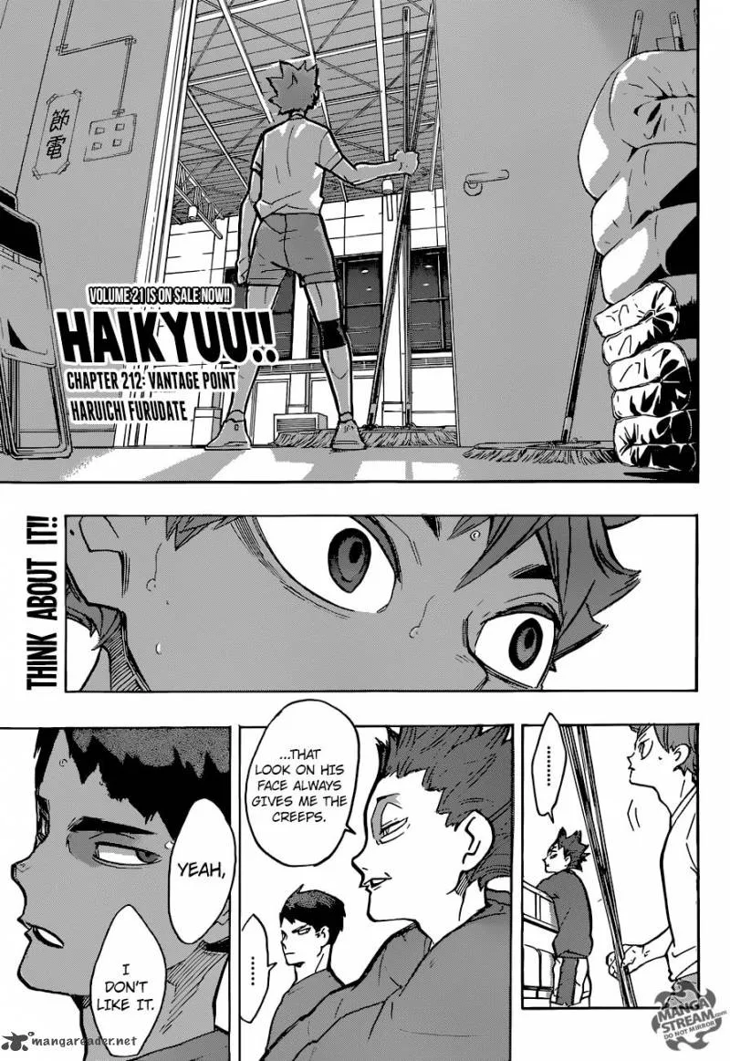 Haikyu!! Chapter 212 page 4