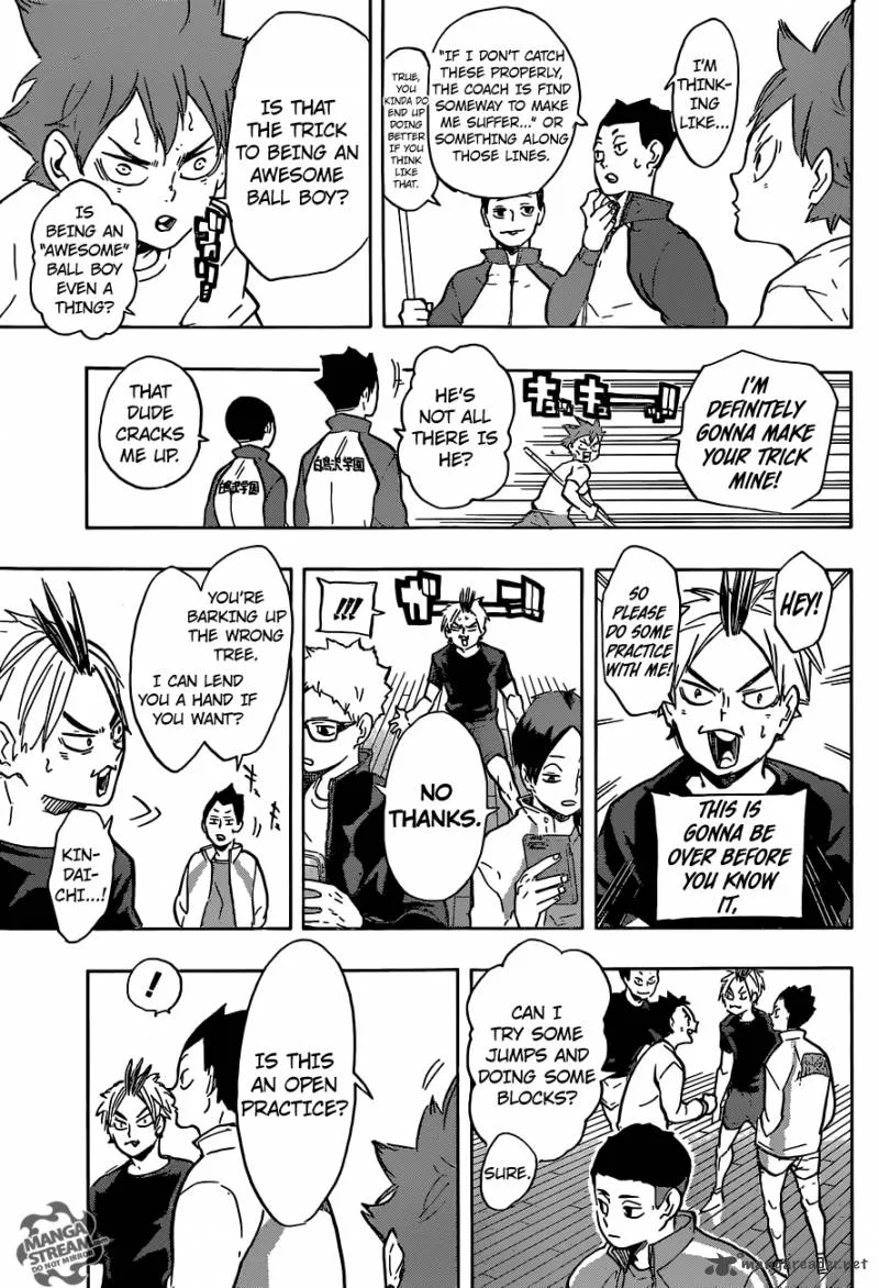 Haikyu!! Chapter 213 page 6