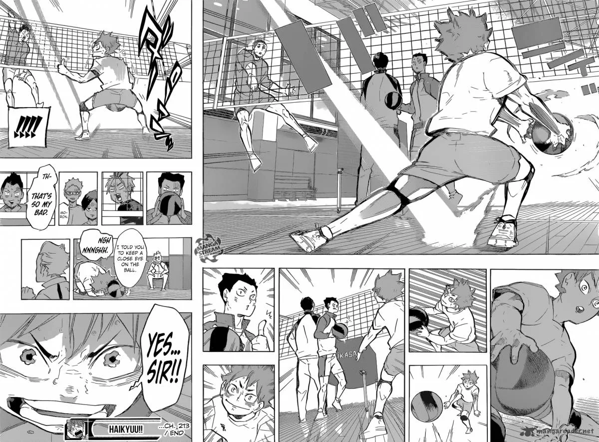 Haikyu!! Chapter 213 page 19