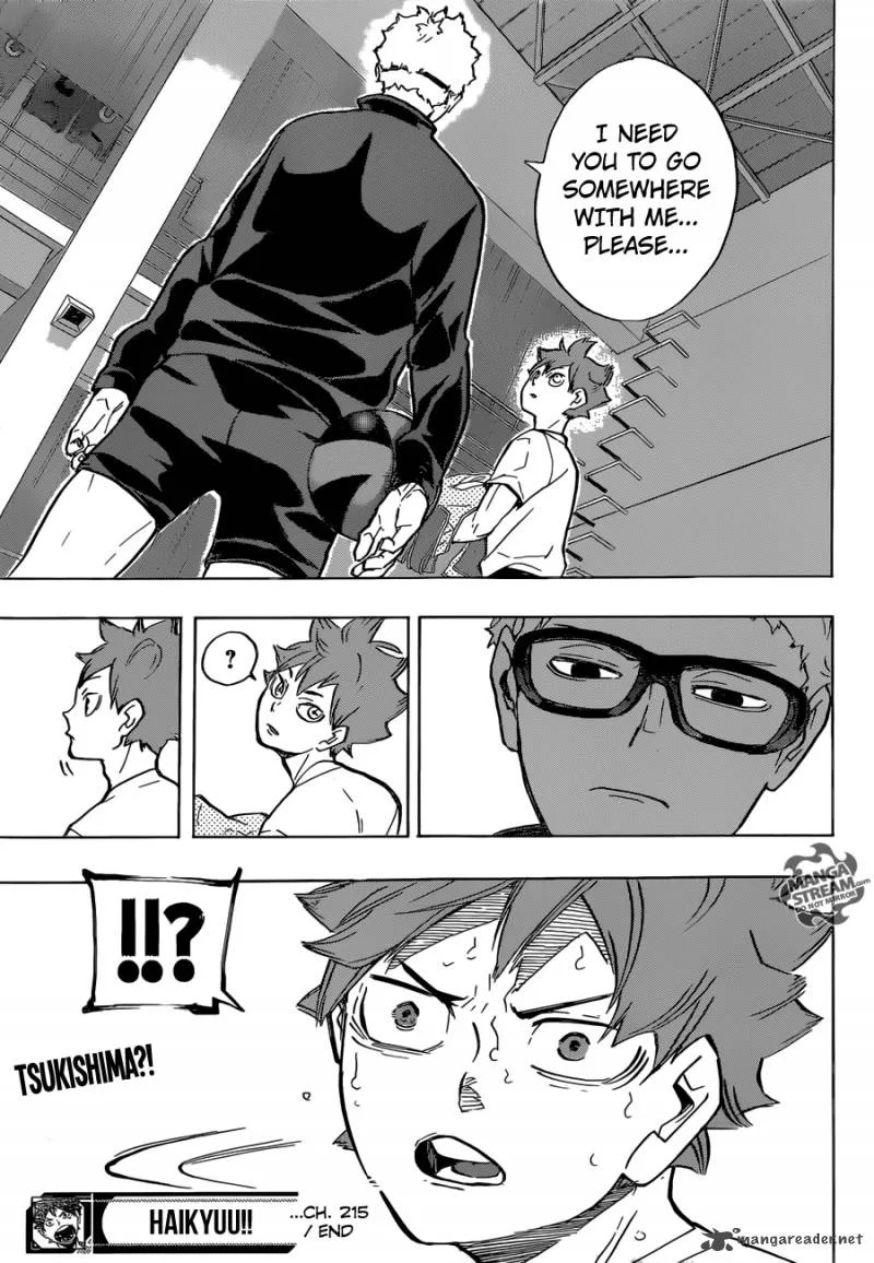 Haikyu!! Chapter 215 page 19