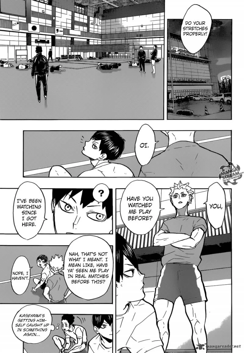 Haikyu!! Chapter 215 page 15