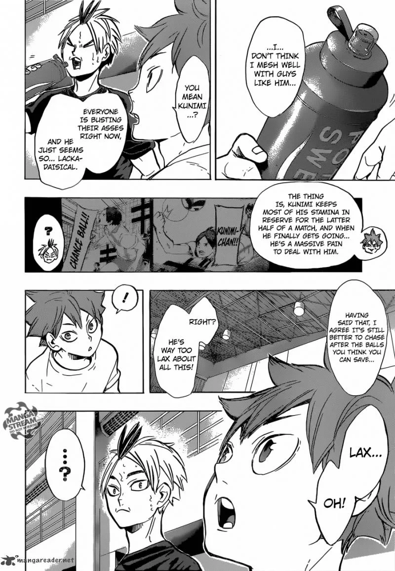 Haikyu!! Chapter 217 page 7