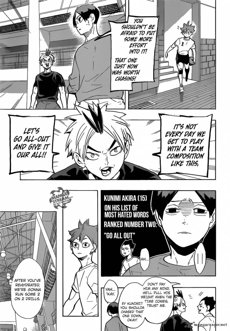 Haikyu!! Chapter 217 page 6