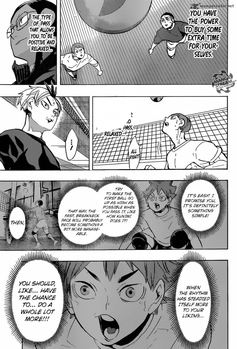 Haikyu!! Chapter 217 page 18