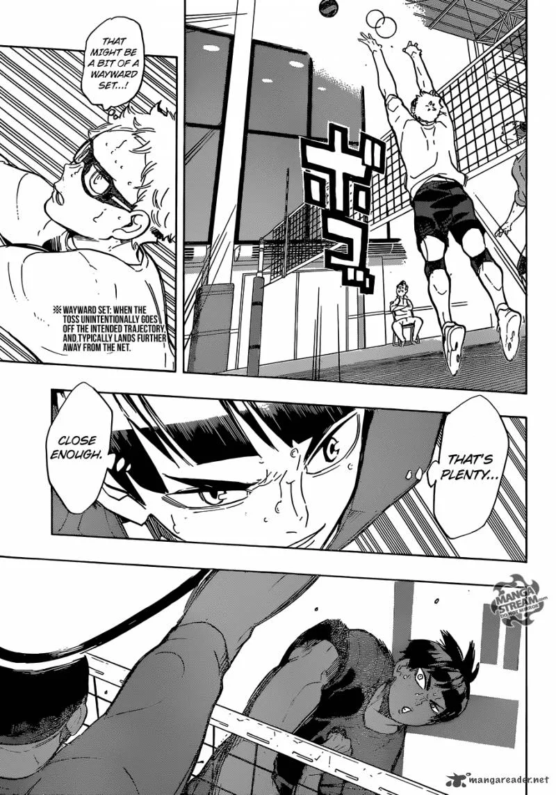 Haikyu!! Chapter 218 page 9