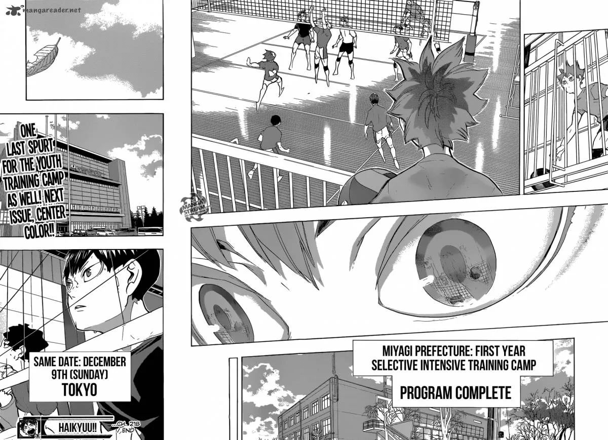 Haikyu!! Chapter 218 page 18