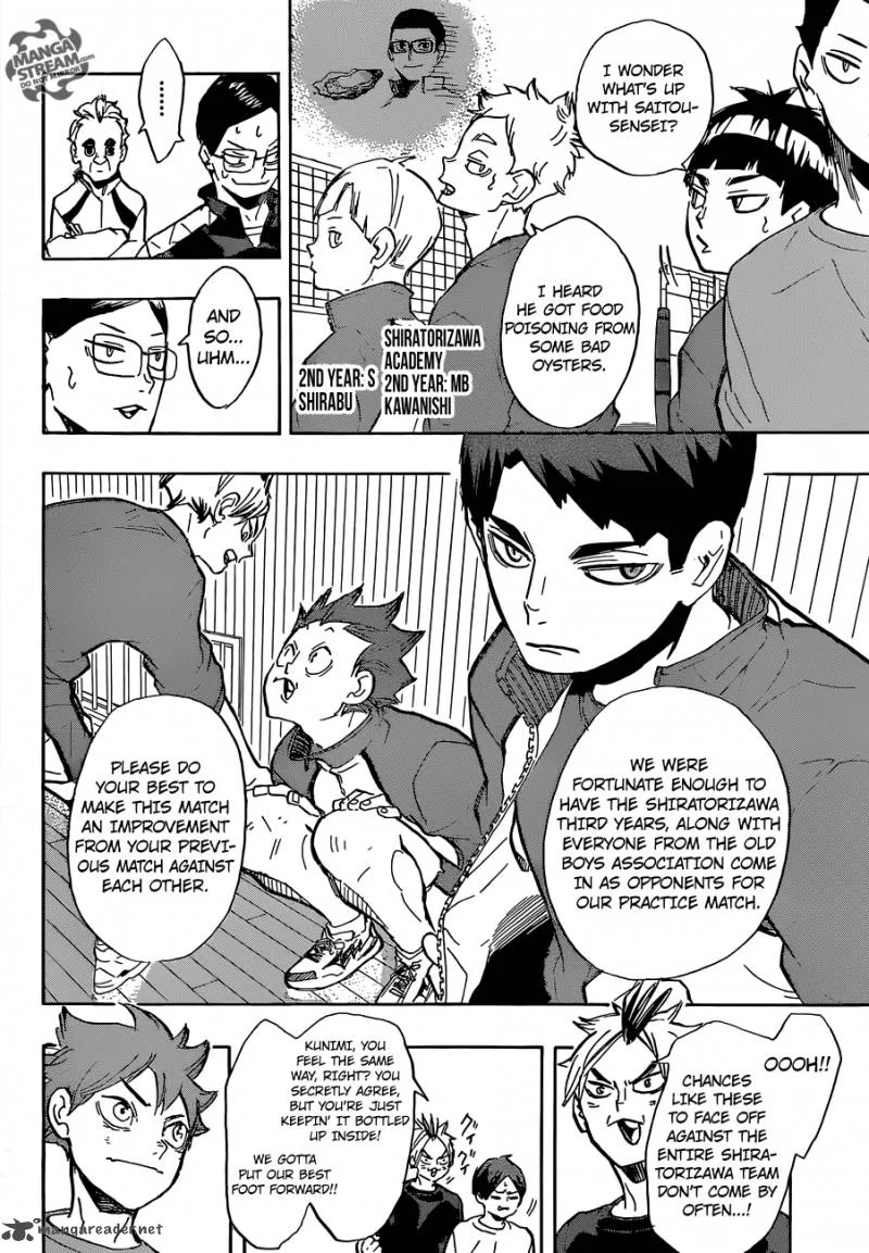 Haikyu!! Chapter 218 page 12