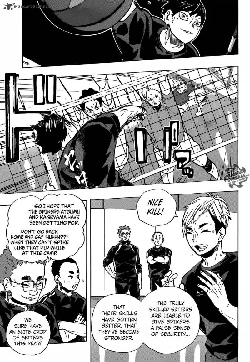 Haikyu!! Chapter 219 page 9