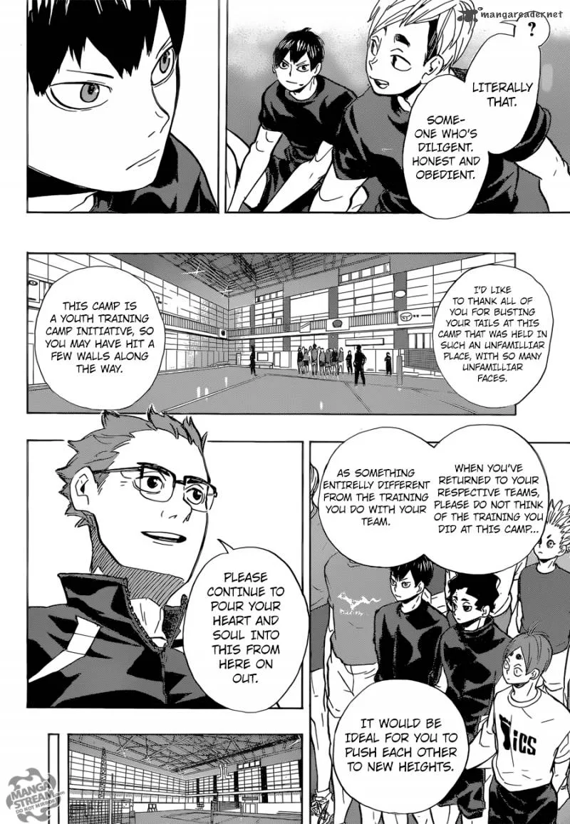 Haikyu!! Chapter 219 page 12