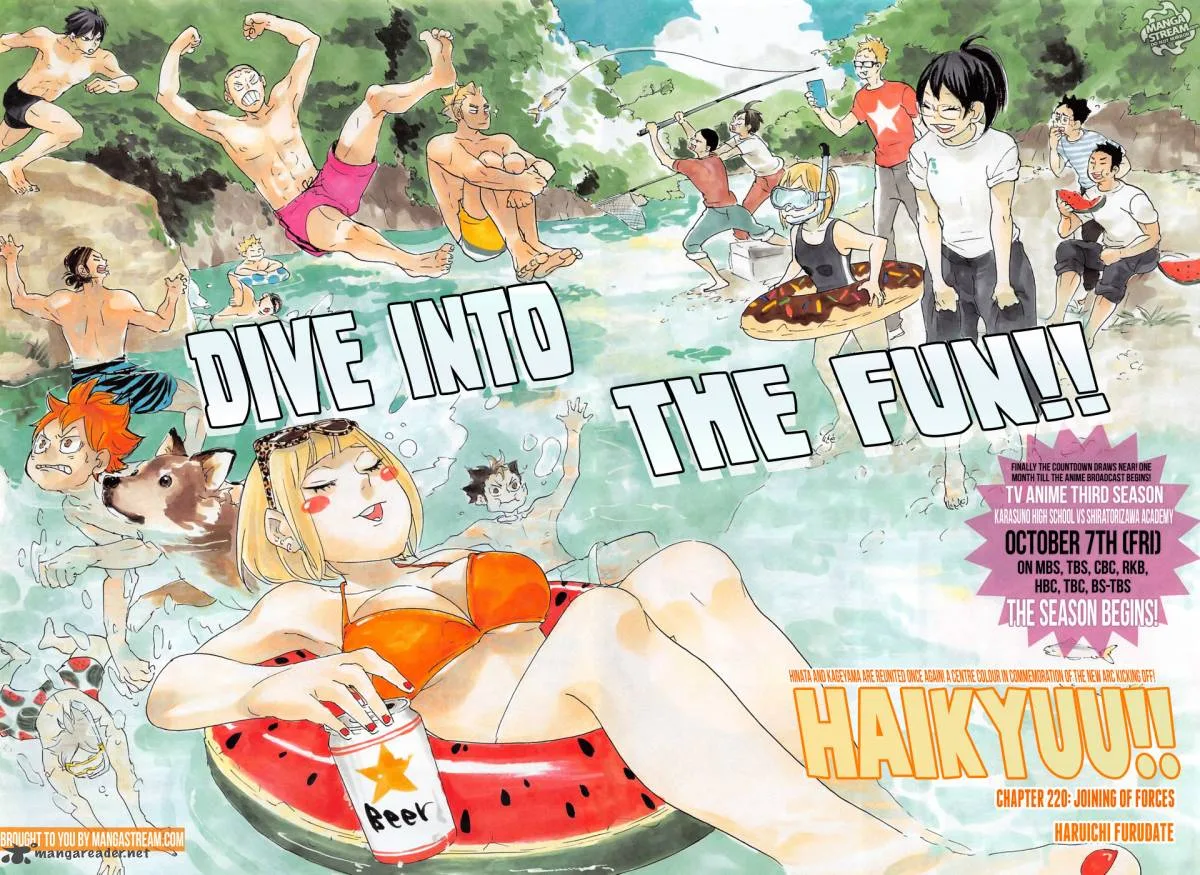 Haikyu!! Chapter 220 page 3