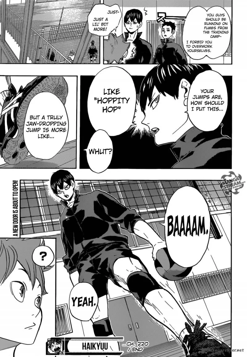 Haikyu!! Chapter 220 page 19