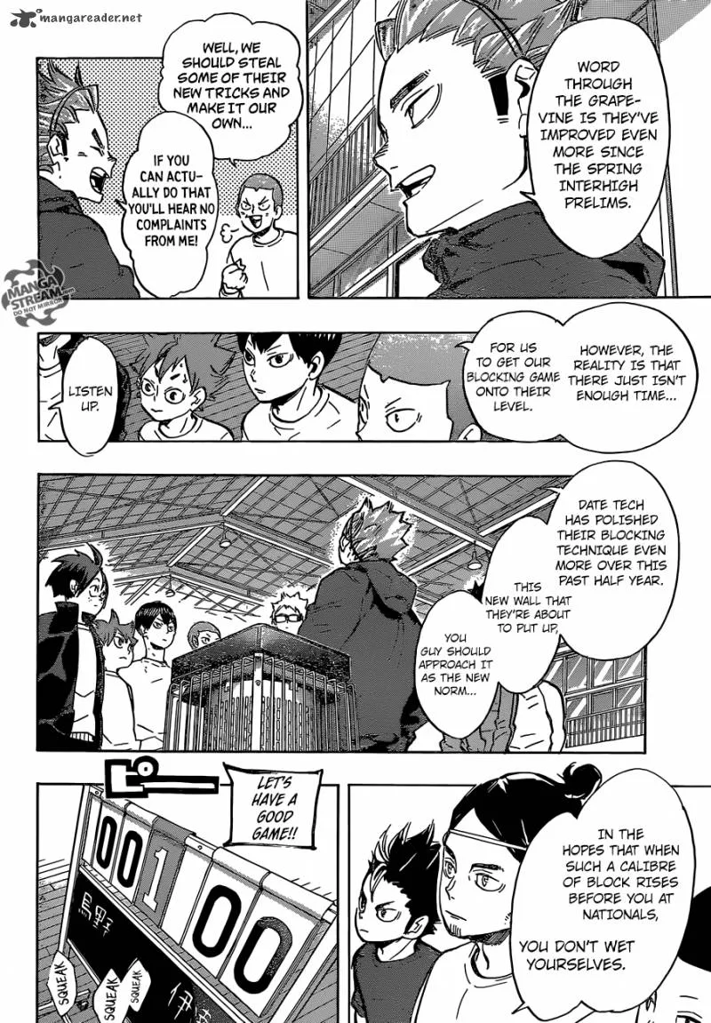 Haikyu!! Chapter 221 page 11