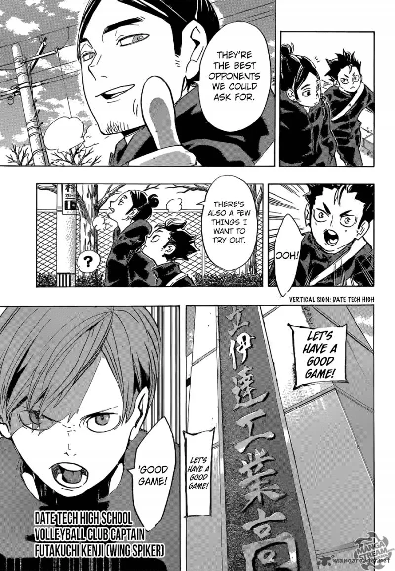 Haikyu!! Chapter 221 page 9