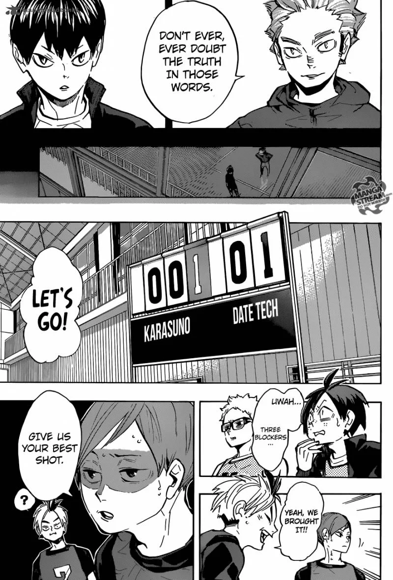 Haikyu!! Chapter 222 page 4