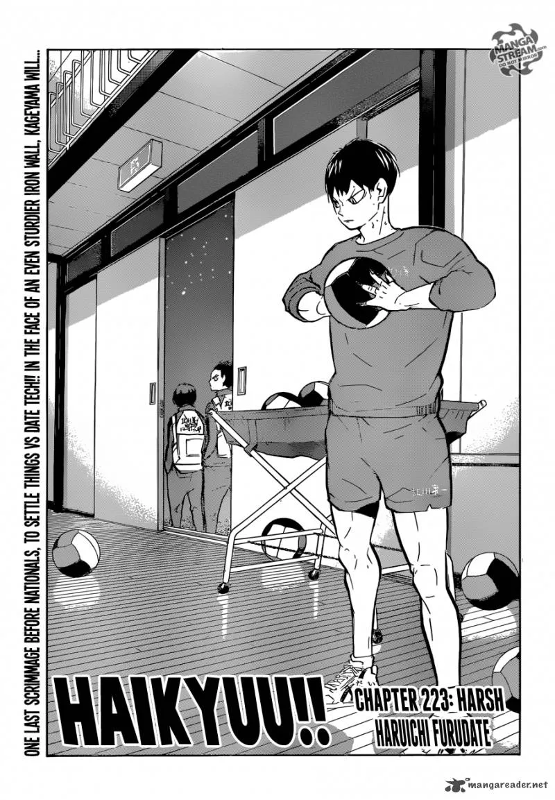 Haikyu!! Chapter 223 page 1