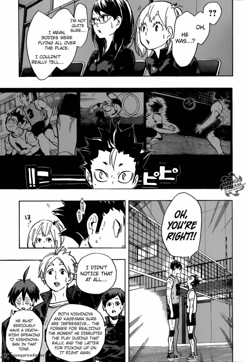Haikyu!! Chapter 223 page 6
