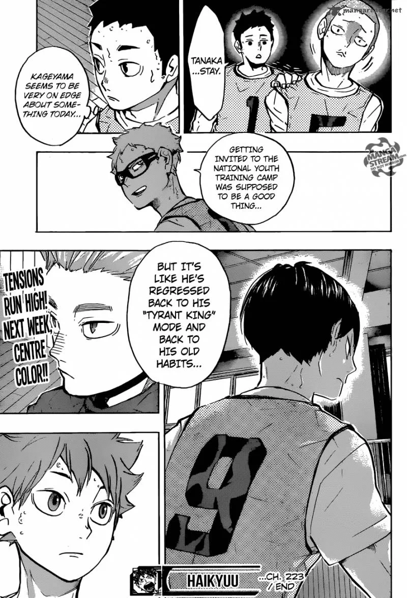 Haikyu!! Chapter 223 page 20
