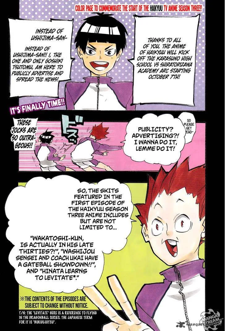 Haikyu!! Chapter 224 page 2
