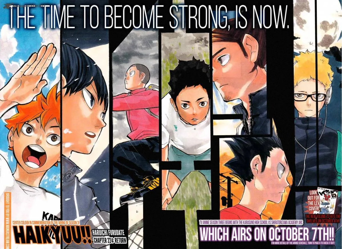 Haikyu!! Chapter 224 page 3