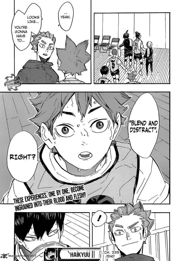 Haikyu!! Chapter 225 page 21