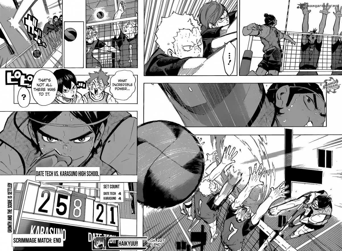 Haikyu!! Chapter 227 page 18