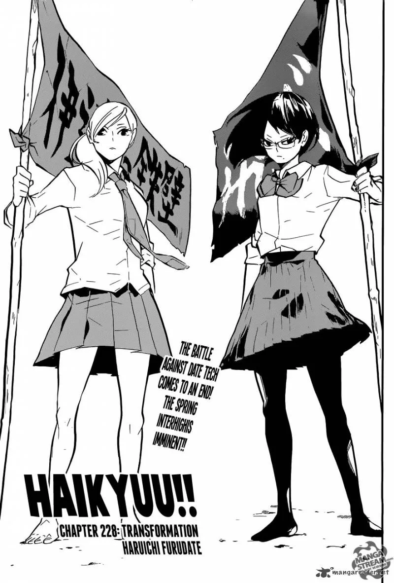 Haikyu!! Chapter 228 page 1
