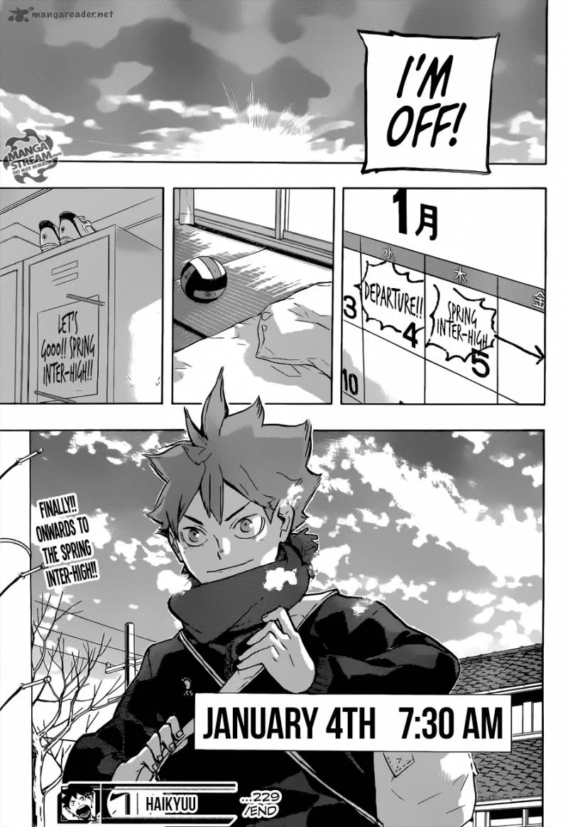 Haikyu!! Chapter 229 page 19